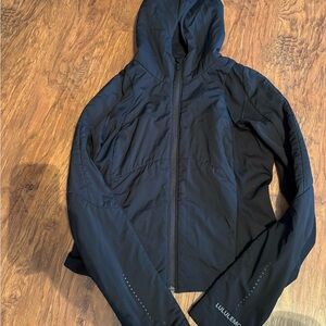 Lululemon Black Hooded Jacket